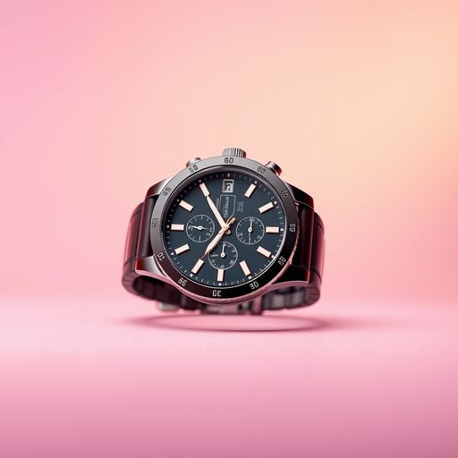 AI-generated sample — gradient-glow product shot
